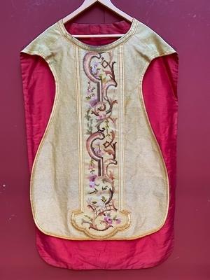 Chasuble en Fabrics, Belgium 19th century