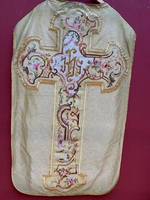 Chasuble en Fabrics, Belgium 19th century