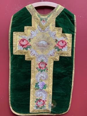 Chasuble en Fabrics, Belgium 19th century