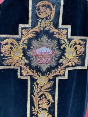 Chasuble en Fabrics, Belgium 19th century