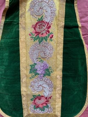 Chasuble en Fabrics, Belgium 19th century