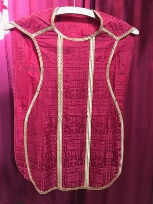 Chasuble en Fabrics, Belgium 19th century