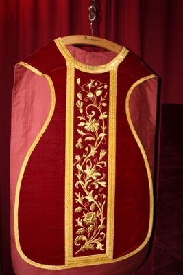 Chasuble en Fabrics, Belgium 19th century