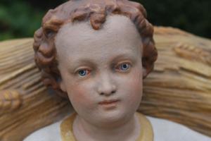 Child Jesus en PLASTER POLYCHROME, Belgium 19th century