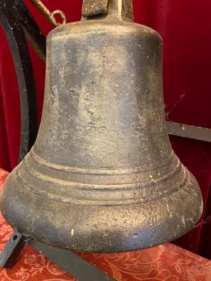 Church Bell  en Bronze, Belgium 19th century