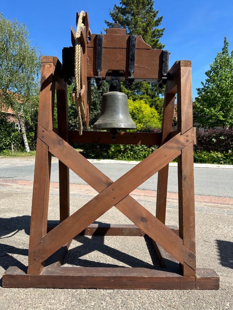 1  Church Bell In Frame