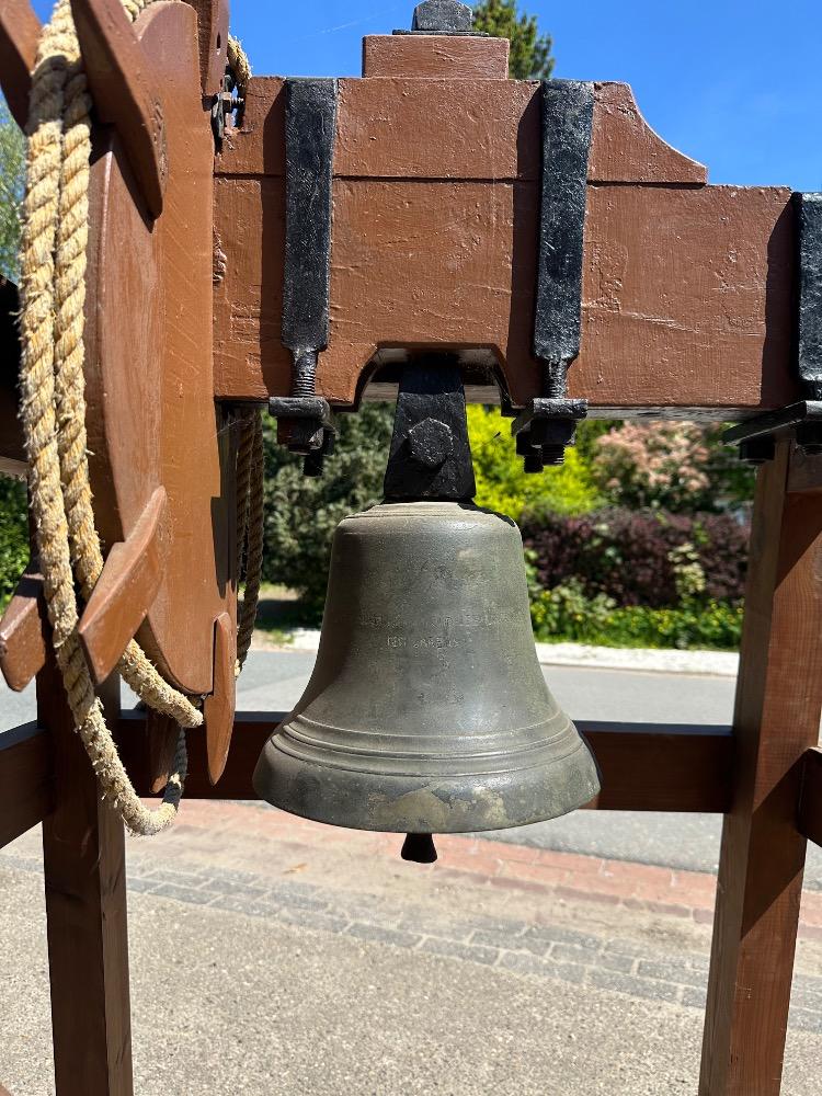 1  Church Bell In Frame