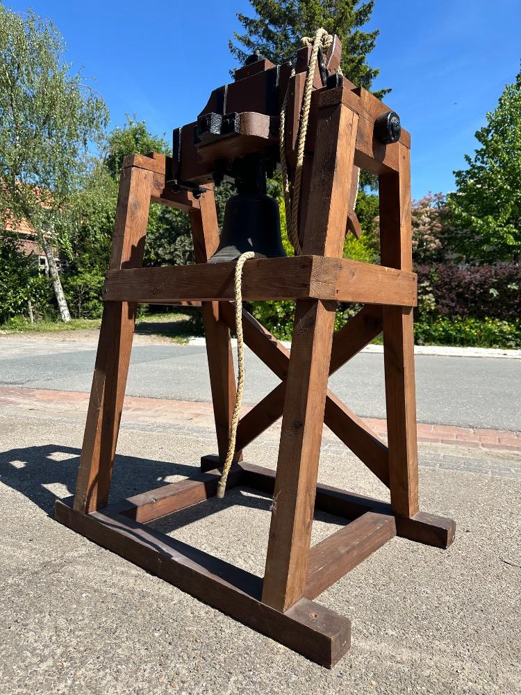 1  Church Bell In Frame