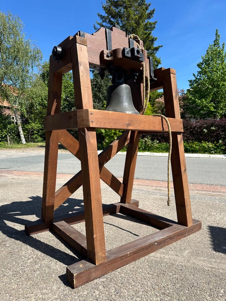 1  Church Bell In Frame
