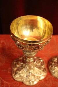 Ciborium en full silver, France 19th century ( Anno 1880)