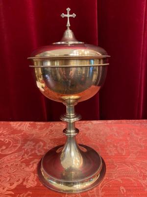 Ciborium en Brass , Belgium  19 th century