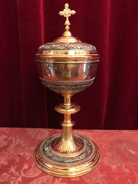 1  Ciborium Marked : Billaux Grosse Bruxelles
