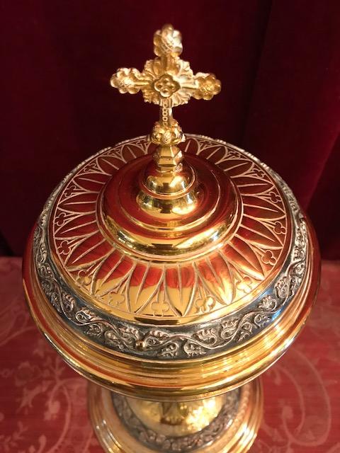 1  Ciborium Marked : Billaux Grosse Bruxelles