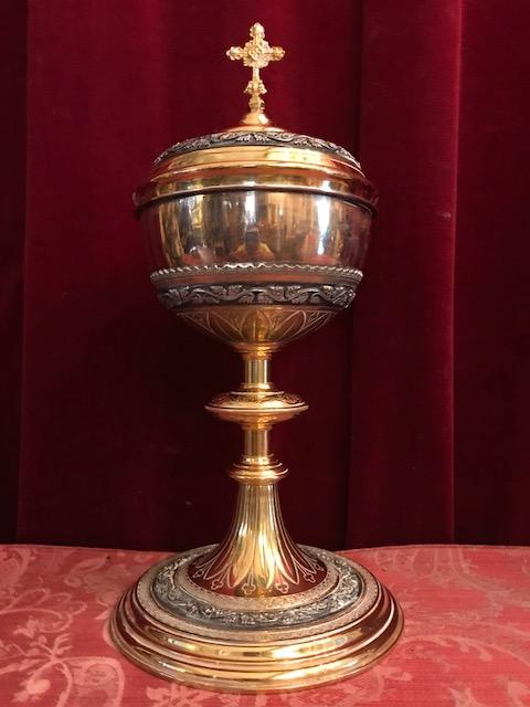1  Ciborium Marked : Billaux Grosse Bruxelles