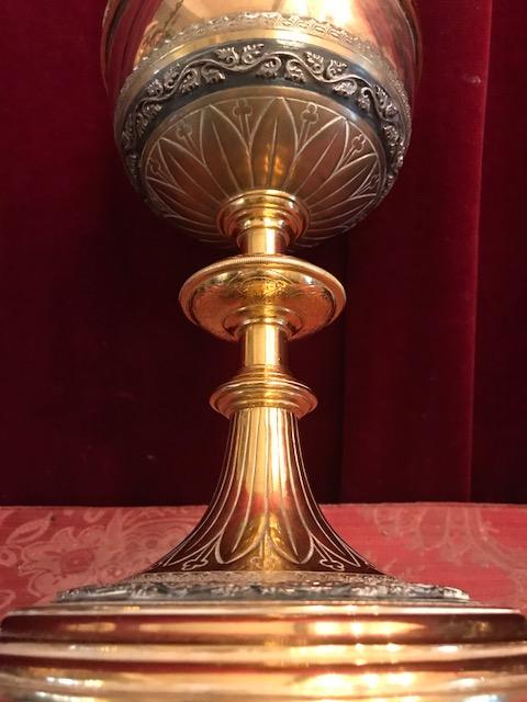 1  Ciborium Marked : Billaux Grosse Bruxelles