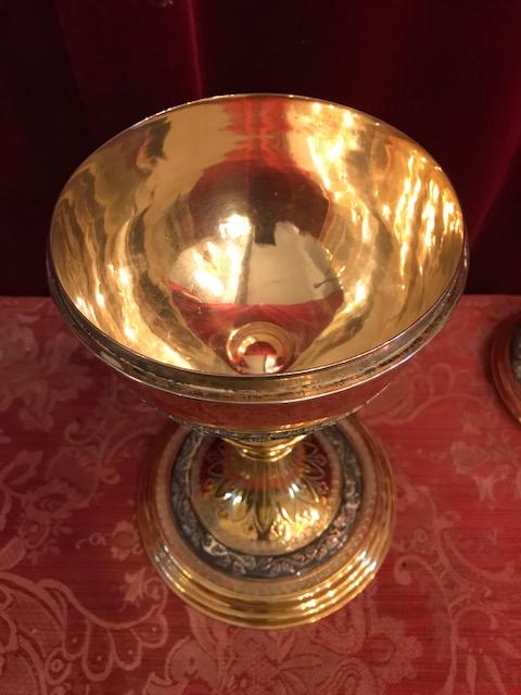 1  Ciborium Marked : Billaux Grosse Bruxelles