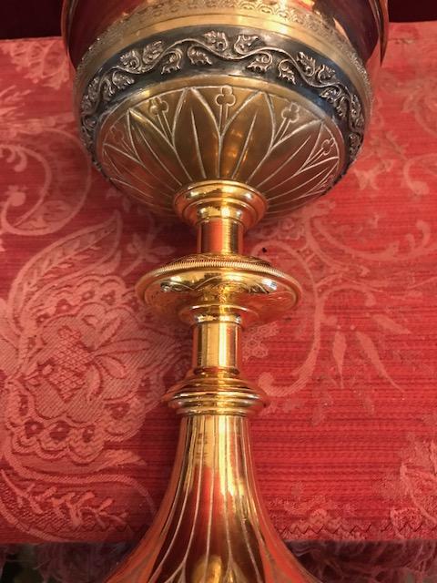 1  Ciborium Marked : Billaux Grosse Bruxelles