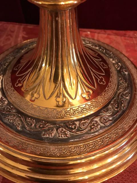 1  Ciborium Marked : Billaux Grosse Bruxelles