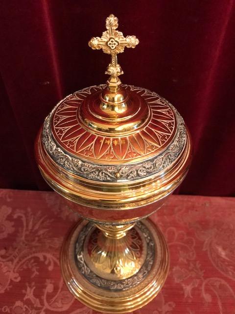 1  Ciborium Marked : Billaux Grosse Bruxelles