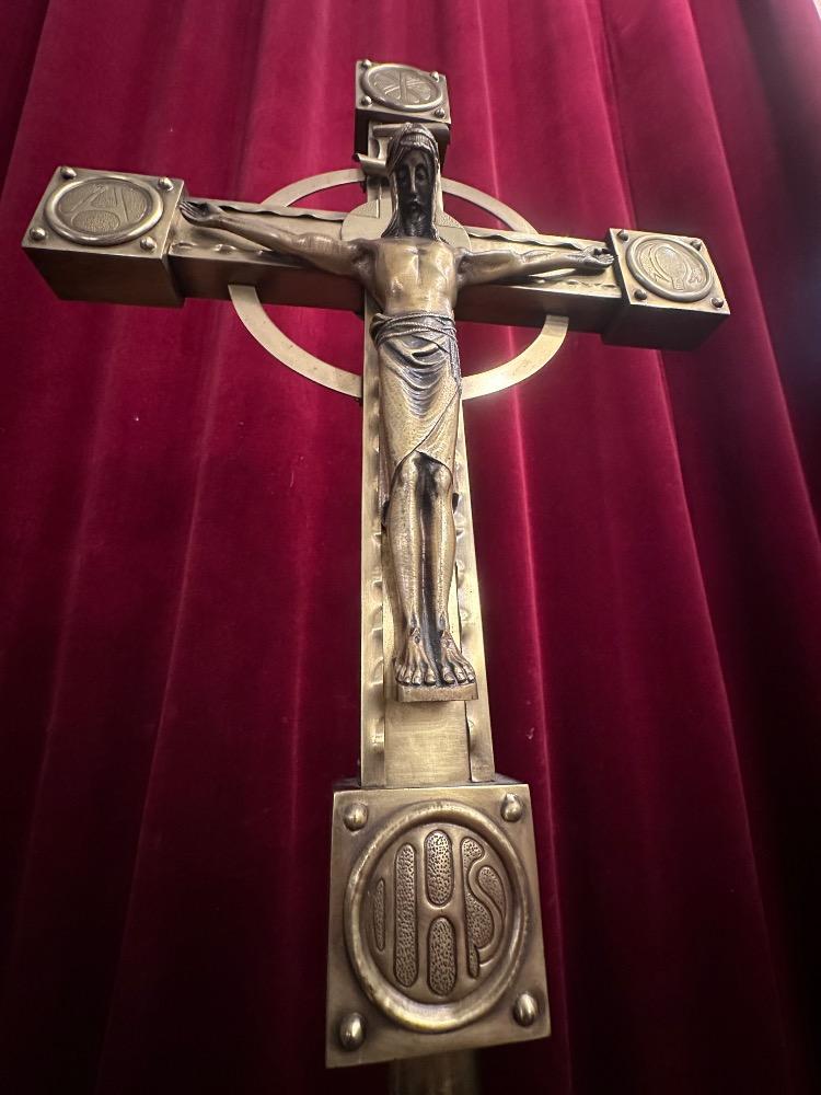 1 Classicistic Processional Cross Complete With Pole