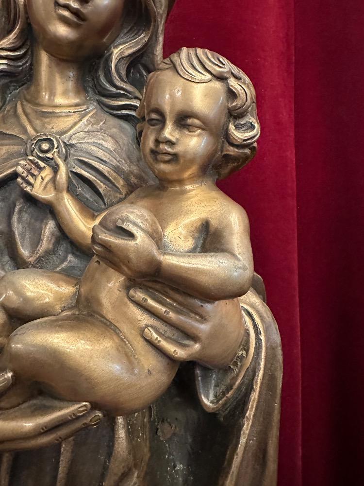 1 Classicistic St. Mary With Child Statue Suitable For Oudoor Use !