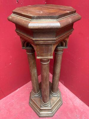 1 Classicistic Statue Stand