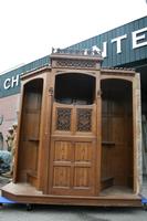 Confessional en WOOD OAK, Belgium 19th century