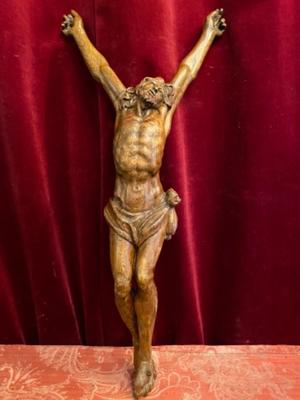 Corpus Christi  en Fully Hand - Carved Wood Oak, Belgium 18th century