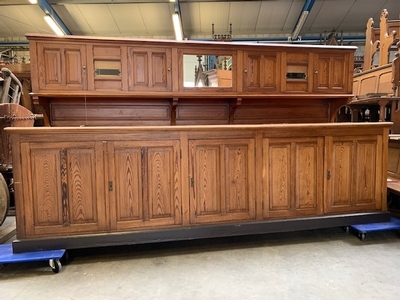 Credens Cabinet  en Pine wood, Belgium 20th century ( 1910 )