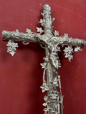 Cross From Graveyard en Cast - Iron, France 19 th century