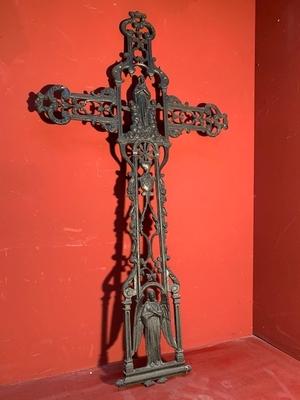 Cross From Graveyard  en Iron, France 19th century