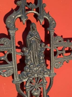 Cross From Graveyard  en Iron, France 19th century