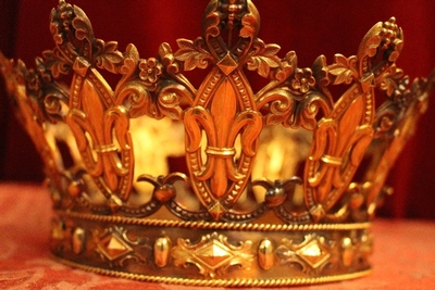 Crown en Full Silver, Dutch 19th century