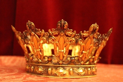 Crown en Full Silver, Dutch 19th century