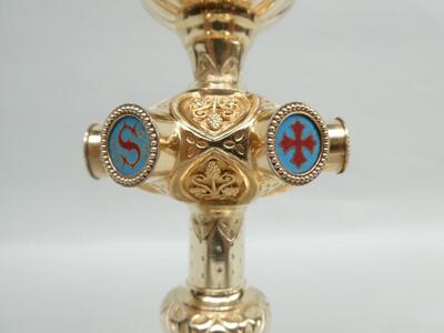 1  Exceptional Chalice By : Jamain Jules En Chevron Eugene - Paris - France
