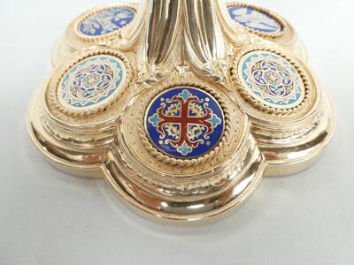 1  Exceptional Chalice By : Jamain Jules En Chevron Eugene - Paris - France