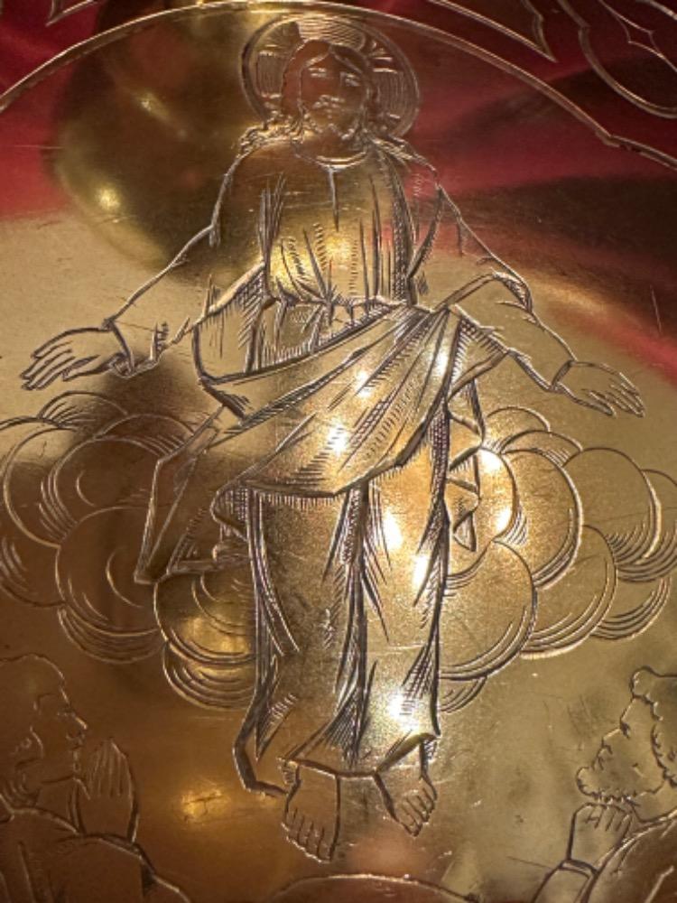 1  Exceptional Ciborium Stamped:  Joh Hamers - Tilburg. Full Silver Weight 2.15 Kgs !