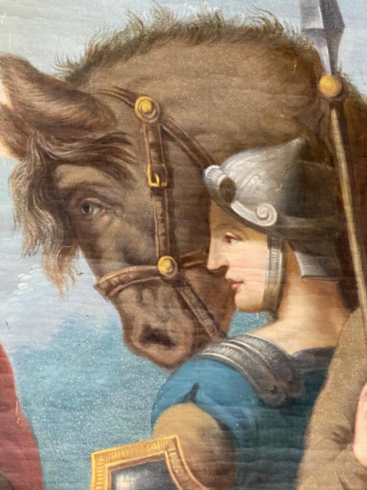 1  Exceptional Large Painting Signed. 350 X 240 Cm