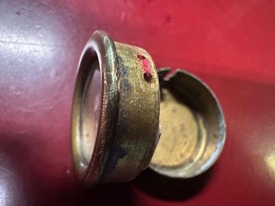 1  Exceptional Reliquary - Relic Ex Ossibus B. Maria Virgine. Very Rare Relic