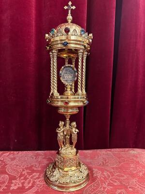 1  Exceptional Reliquary Relics Of The True Cross St. Peter & St. Paul