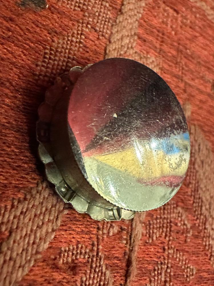 1  First Class Reliquary Ex Capillus Pius Xll