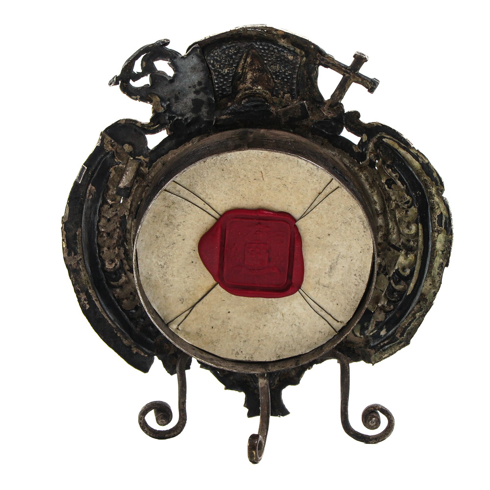 1  First Class Reliquary - Ex Ossibus Relic St. Franciscus & St. Clara