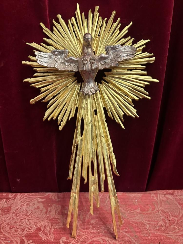 1  Fully Hand - Carved Dove ( Holy Spirit )