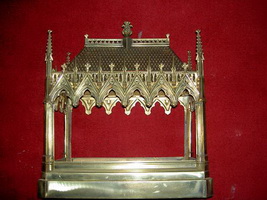 Reliquary style G en Bronze, France 19 th century ( Anno 1870 )