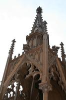 Altar style gothic en wood , Dutch 19th century