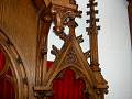 Altar style GOTHIC en WOOD OAK, BELGIUM 19th century