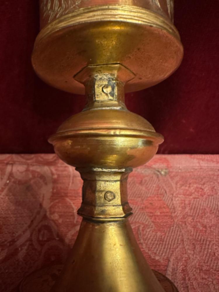 1 Gothic  Chalice 15th Century !