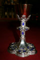 Chalice style gothic en silver, Dutch 18 th century