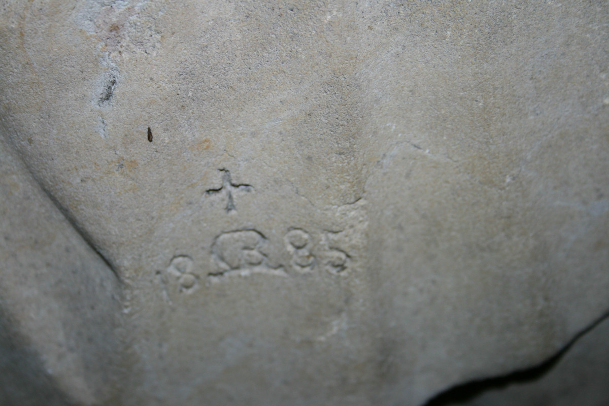 1 gothic St Mary Statue