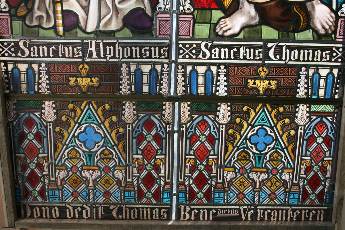 1 GOTHIC Stained Glass Window